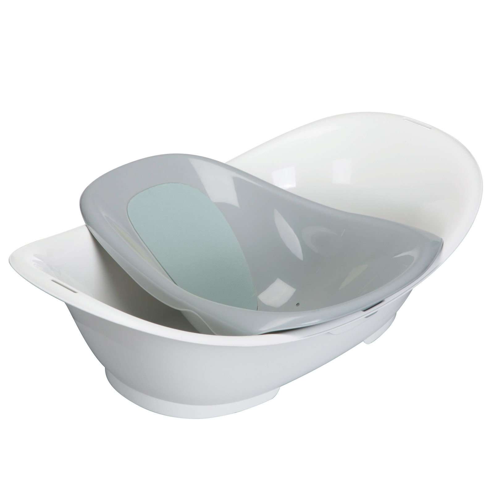 Safety 1st 3-in-1 Clean Fun Plastic Rigid Baby Bathtub, Harbor Mist