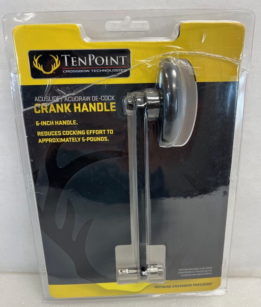 TenPoint 6" Fixed Crank Handle -damaged packaging
