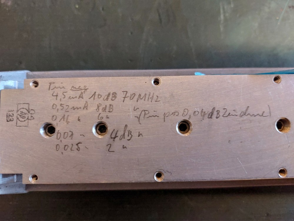 HP Hewlett Packard directivity coupler