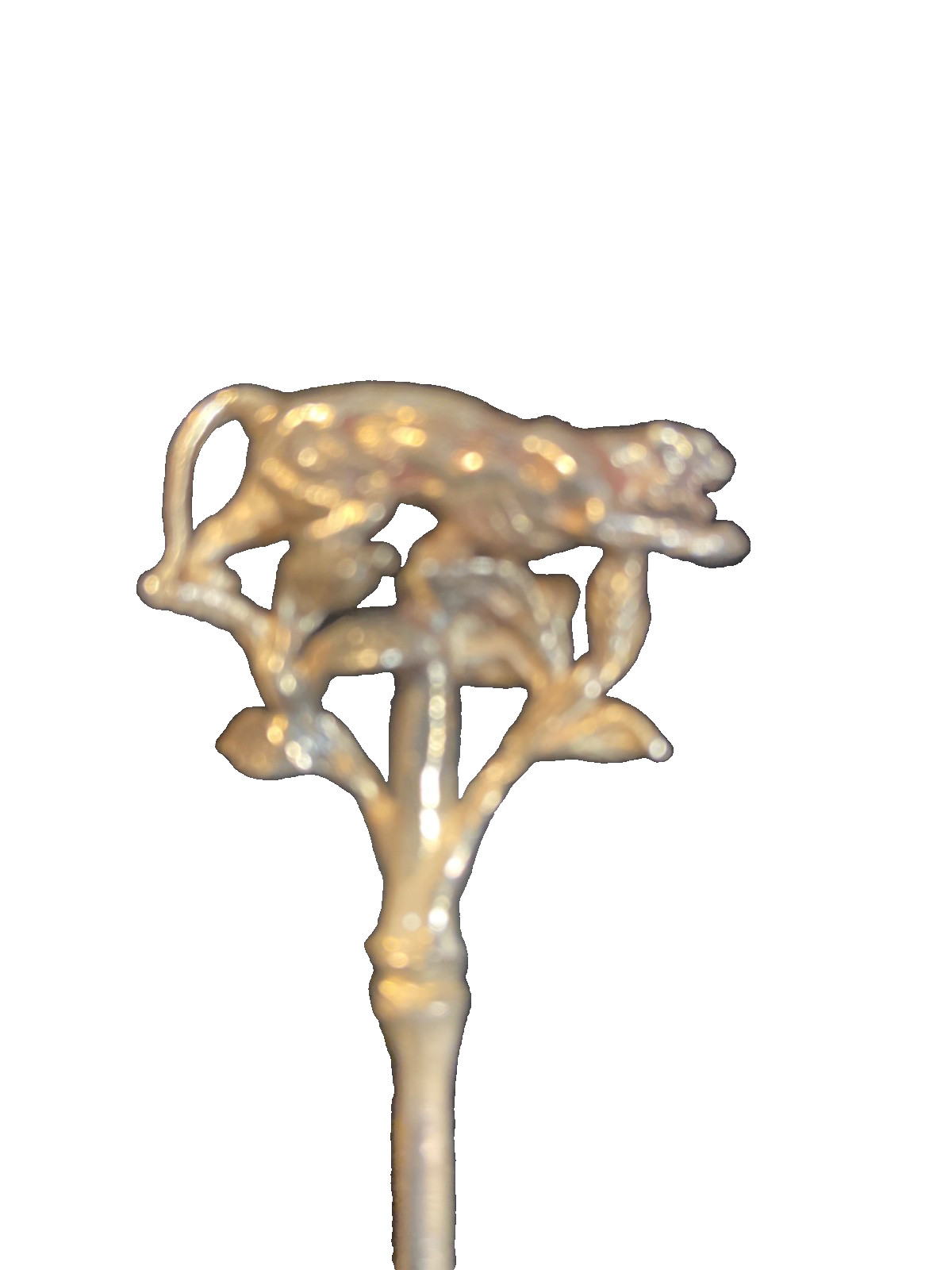 Vintage 6- Safari Sterling .925 cocktail Bamboo style picks A09