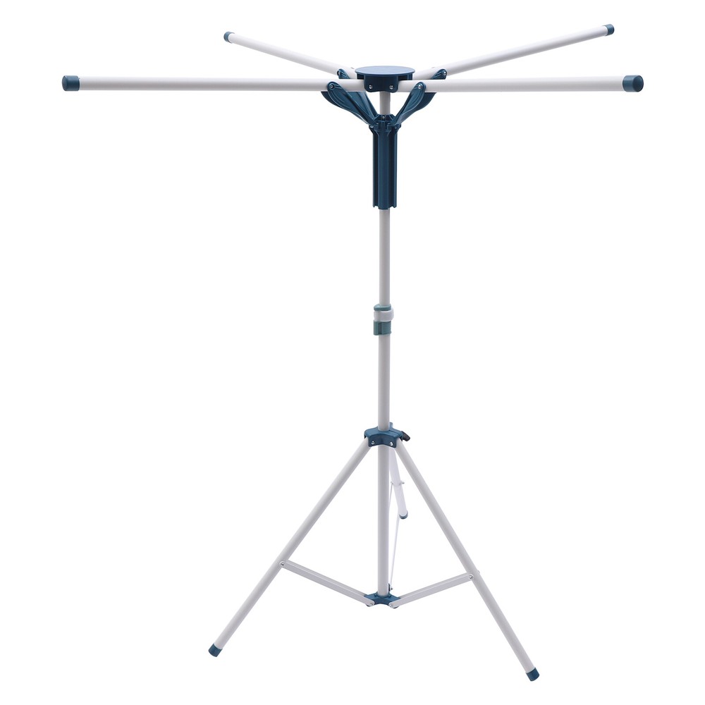 110-180cm Adjustable Height Foldable Drying Rack Space Saving Clothes Dryer Rack