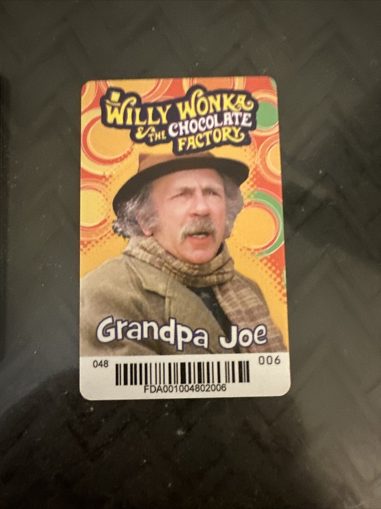 Willy Wonka Set With Golden Ticket