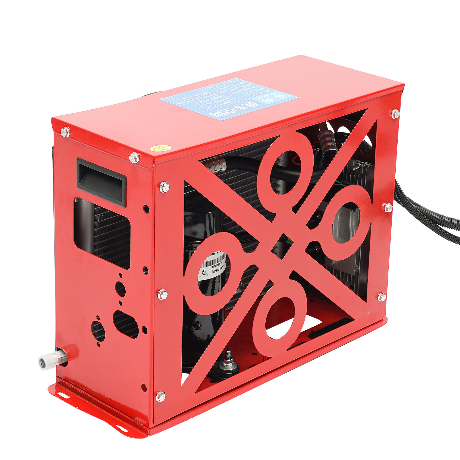 11000 BTU 12V Truck Cab Air Conditioner Split A/C For Semi Trucks Bus RV Caravan