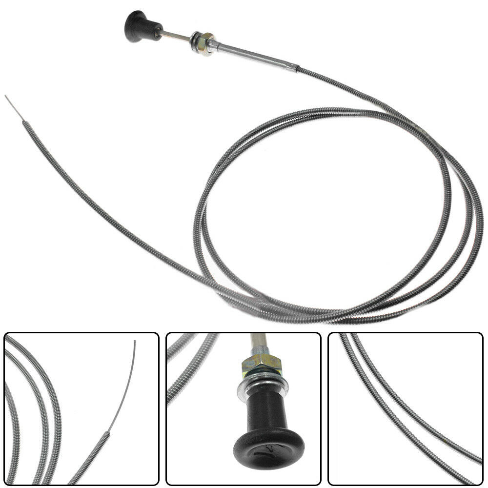 237 Universal Push Pull Choke Cable 63" Inner 60" Conduit 2 3/4" travel