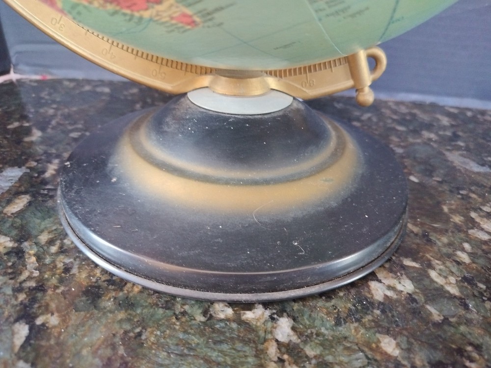 Vintage 1950s REPLOGLE 12" Reference Globe