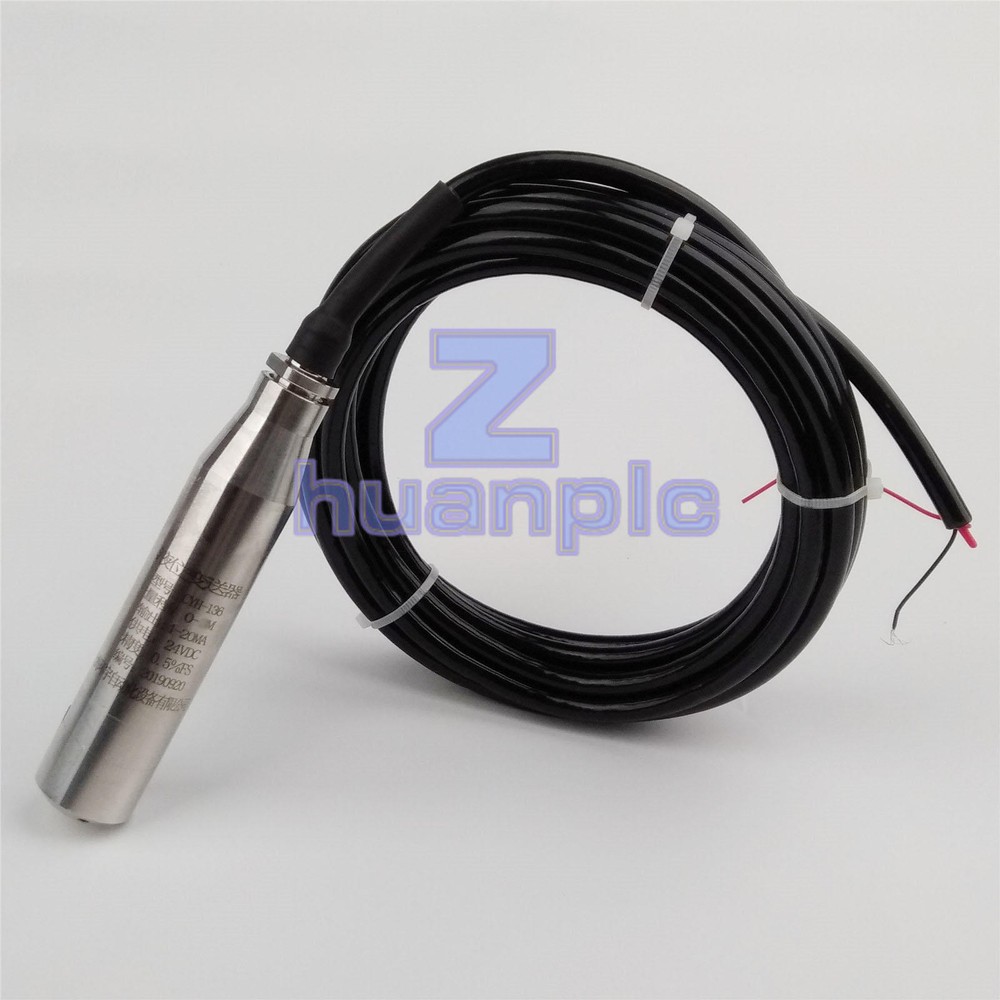 4-20MA 1.0m Range Water Level Transmitter Liquid Level Transducer Sensor