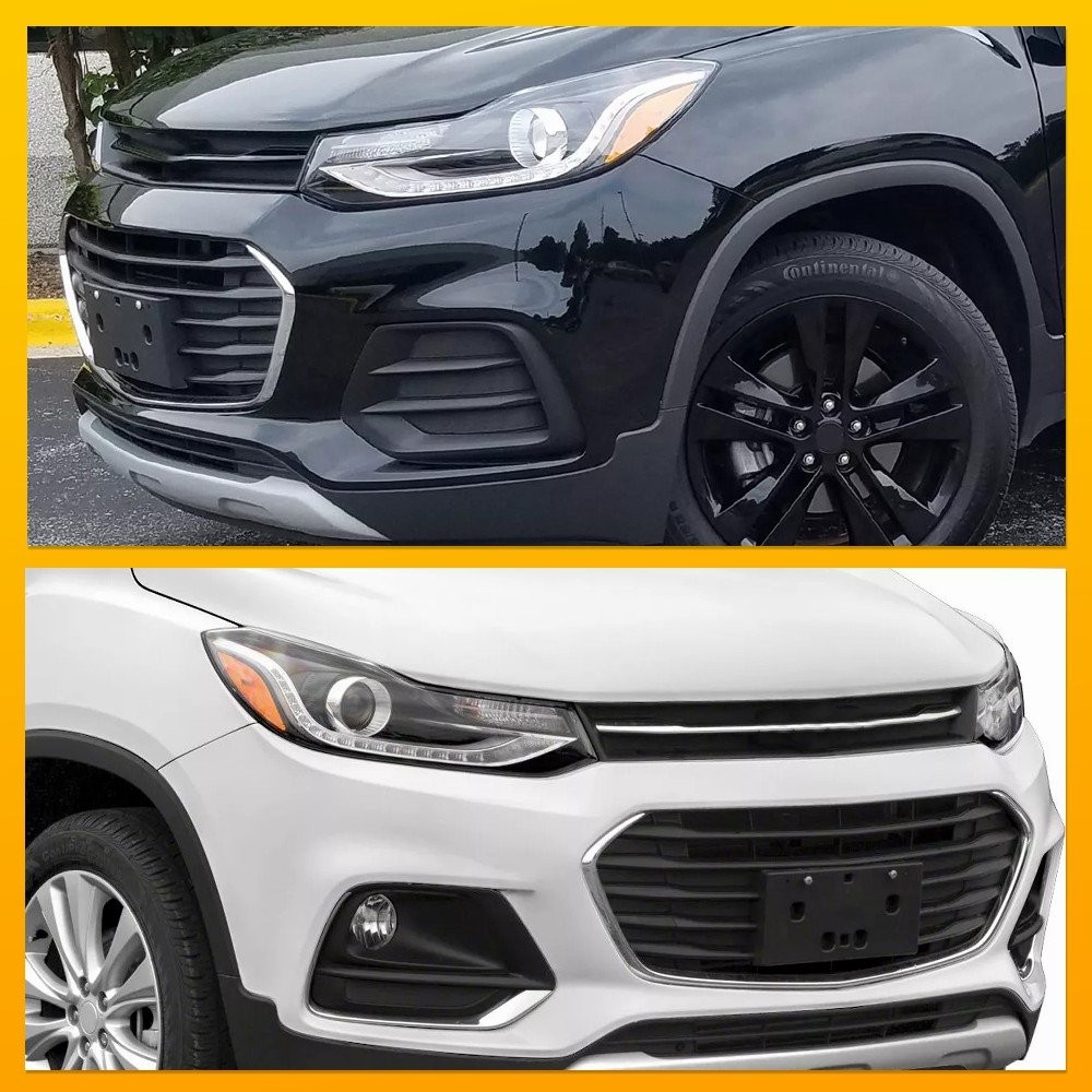 License Plate Bracket 94533706 For 2017-2022 Chevrolet Trax Front Textured Black