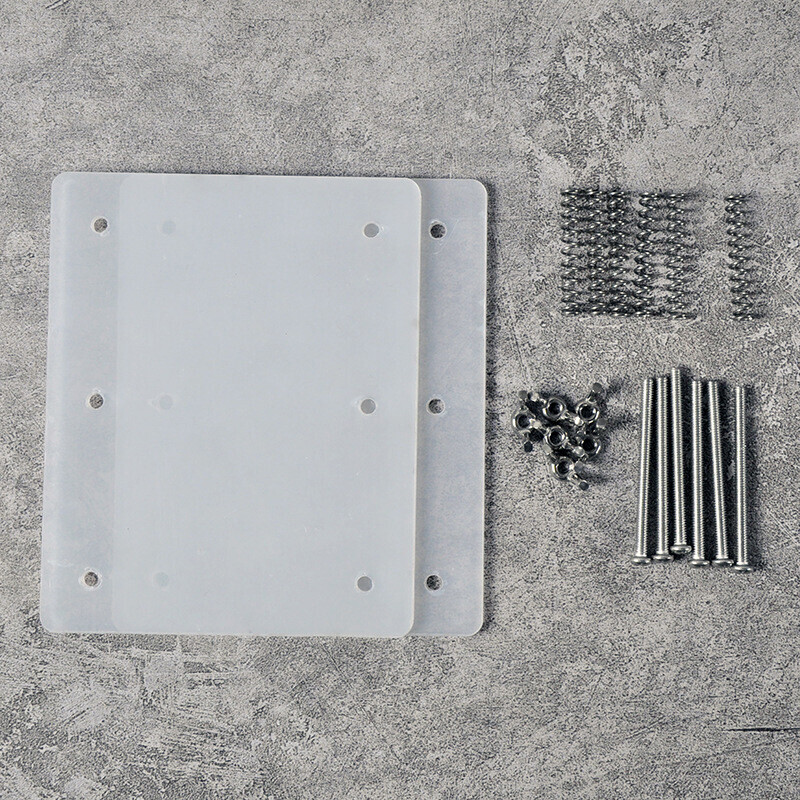 Black Acrylic Card Press - Stainless Steel Bend Corrector - Card Repair Tool