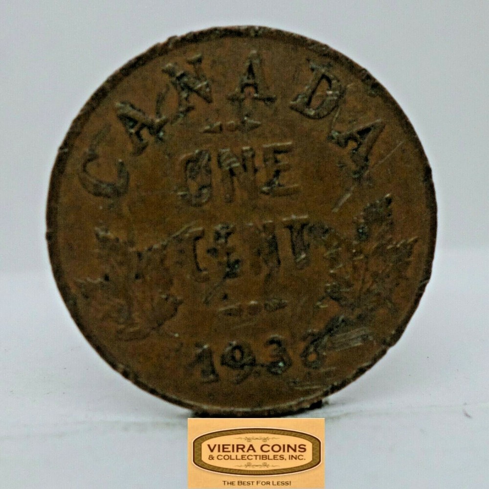 1933 Canada One Cent, Free Shipping -  #C19386NQ