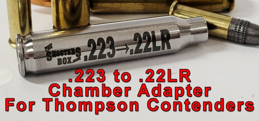 223 To .22LR Caliber Adapter  For TC Contender & Contender G2 - Chamber Reducer