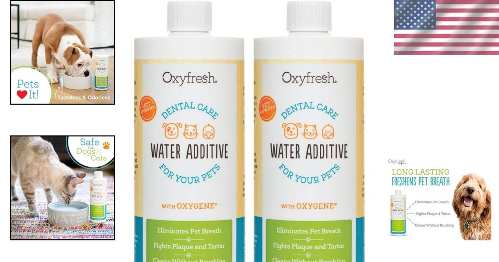 Odorless Dental Water Additive - 2 Pack-