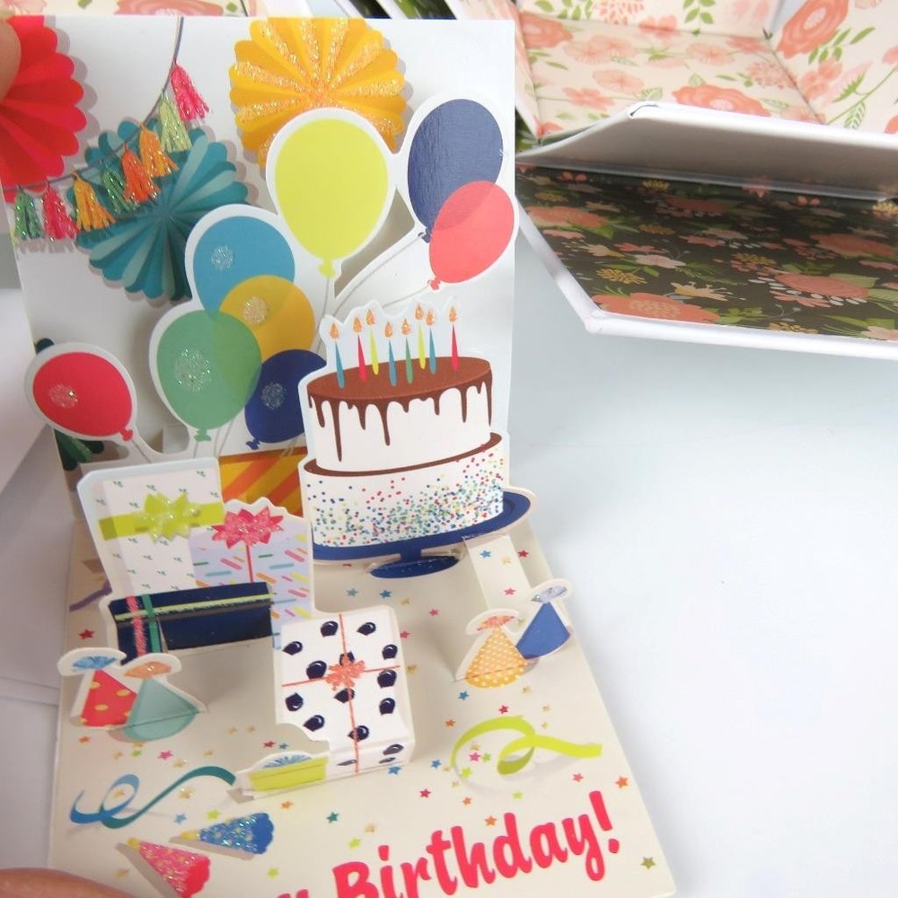 Send A Cake Sendacake Explosion Birthday Gift Box. Box Only + Note card/envelope