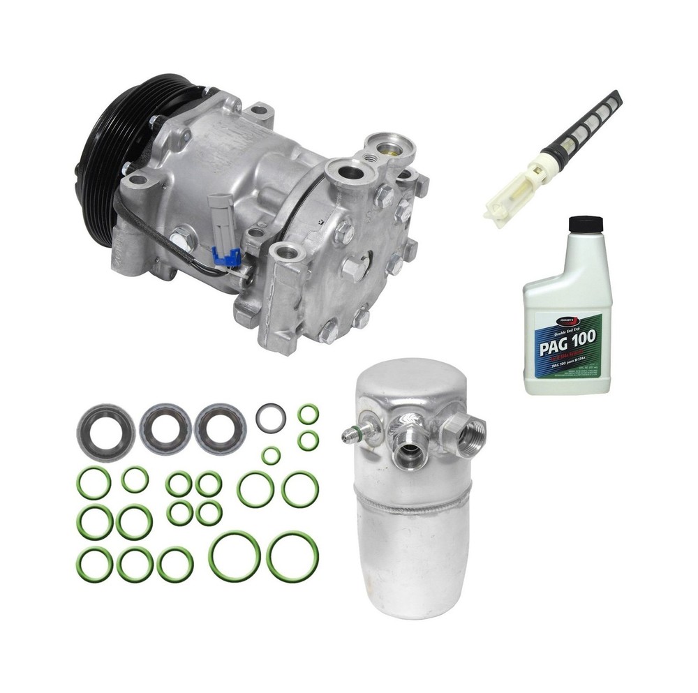 A/C Compressor Kit, Universal, KT 4193, Complete Component Set, New