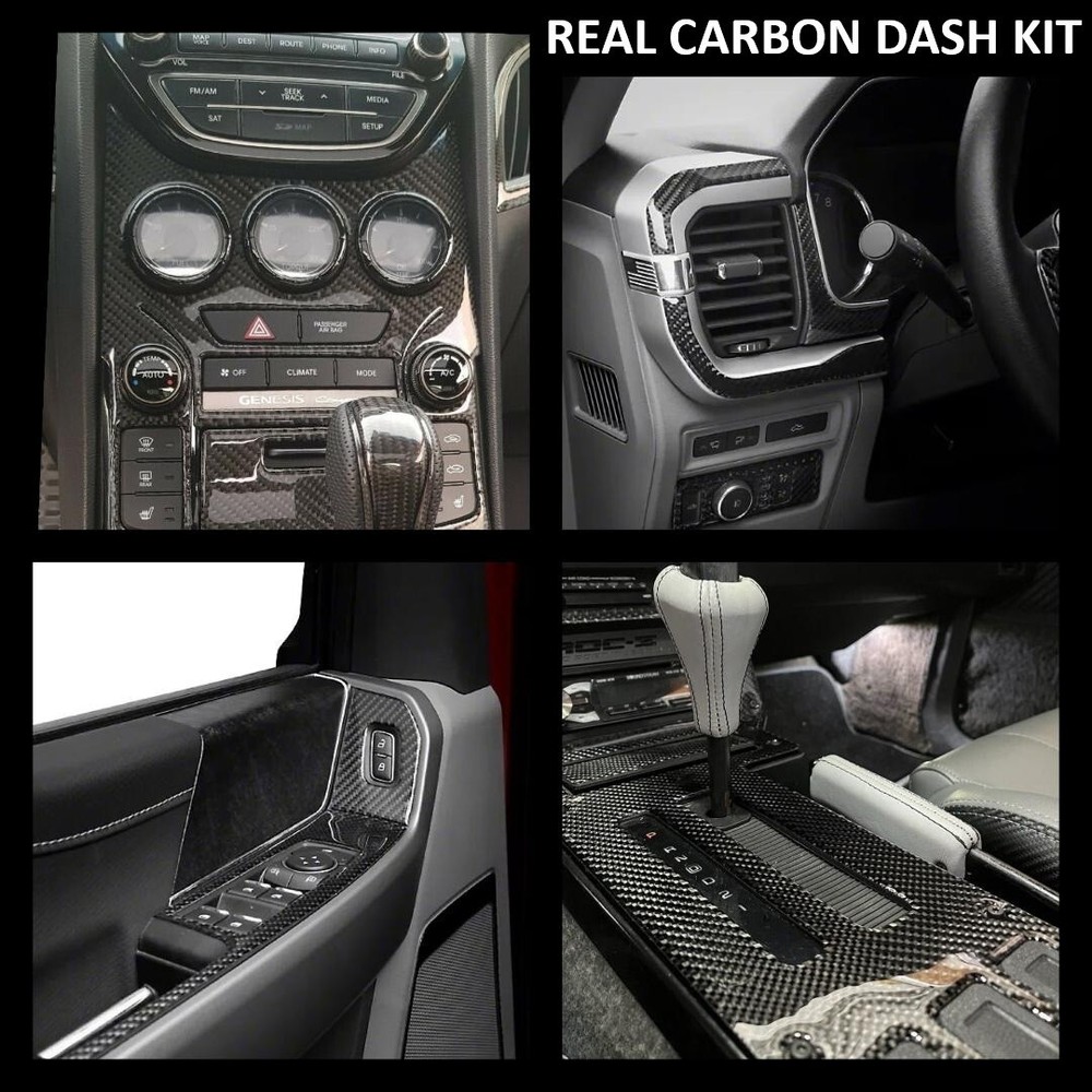 Fits Toyota Solara 2000-2003 Large Premium REAL CARBON DASH KIT