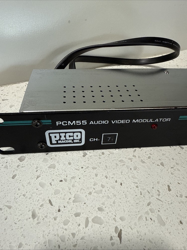 TESTED/WORKING Pico Macom PCM55 Audio / Video Modulator