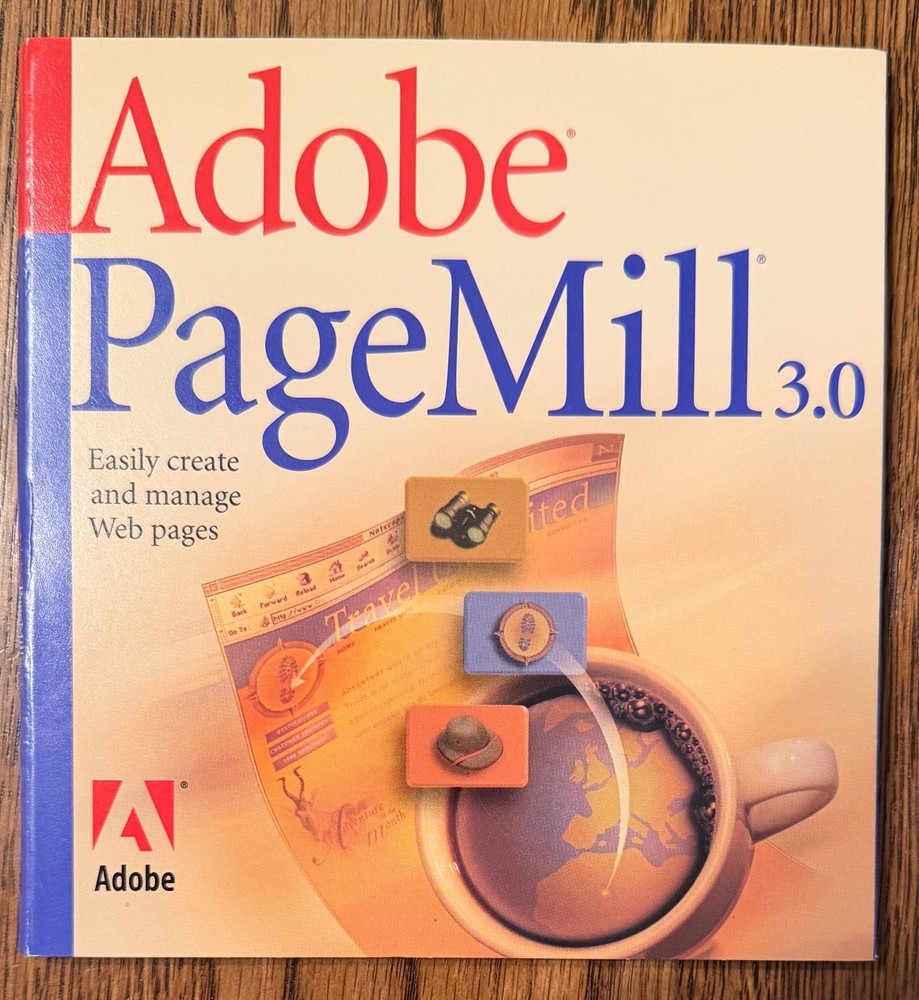 Adobe PageMill Version 3.0 with Serial Number for PC