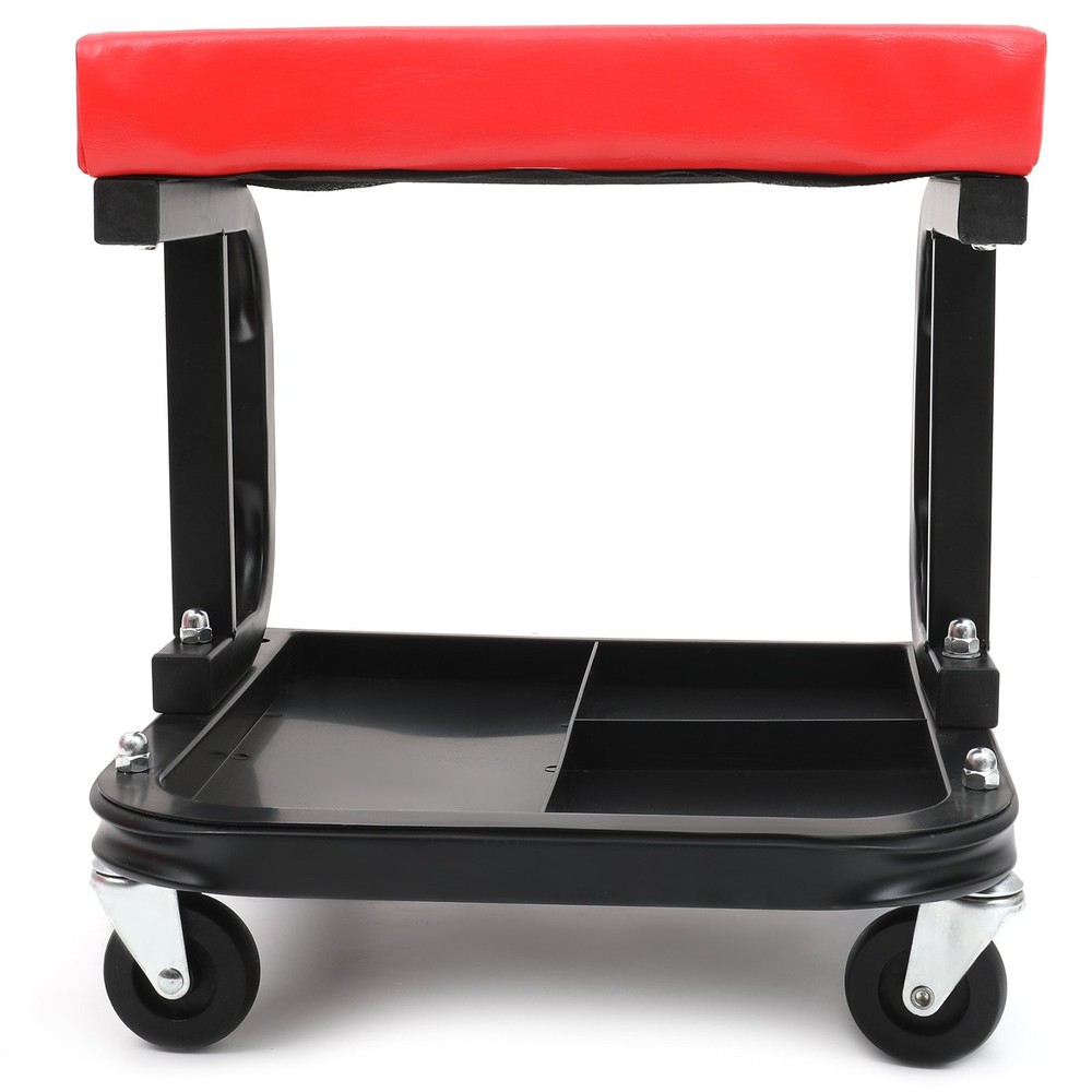 Rolling Mechanic Seat Garage Tool Box Creeper Chair Work Stool