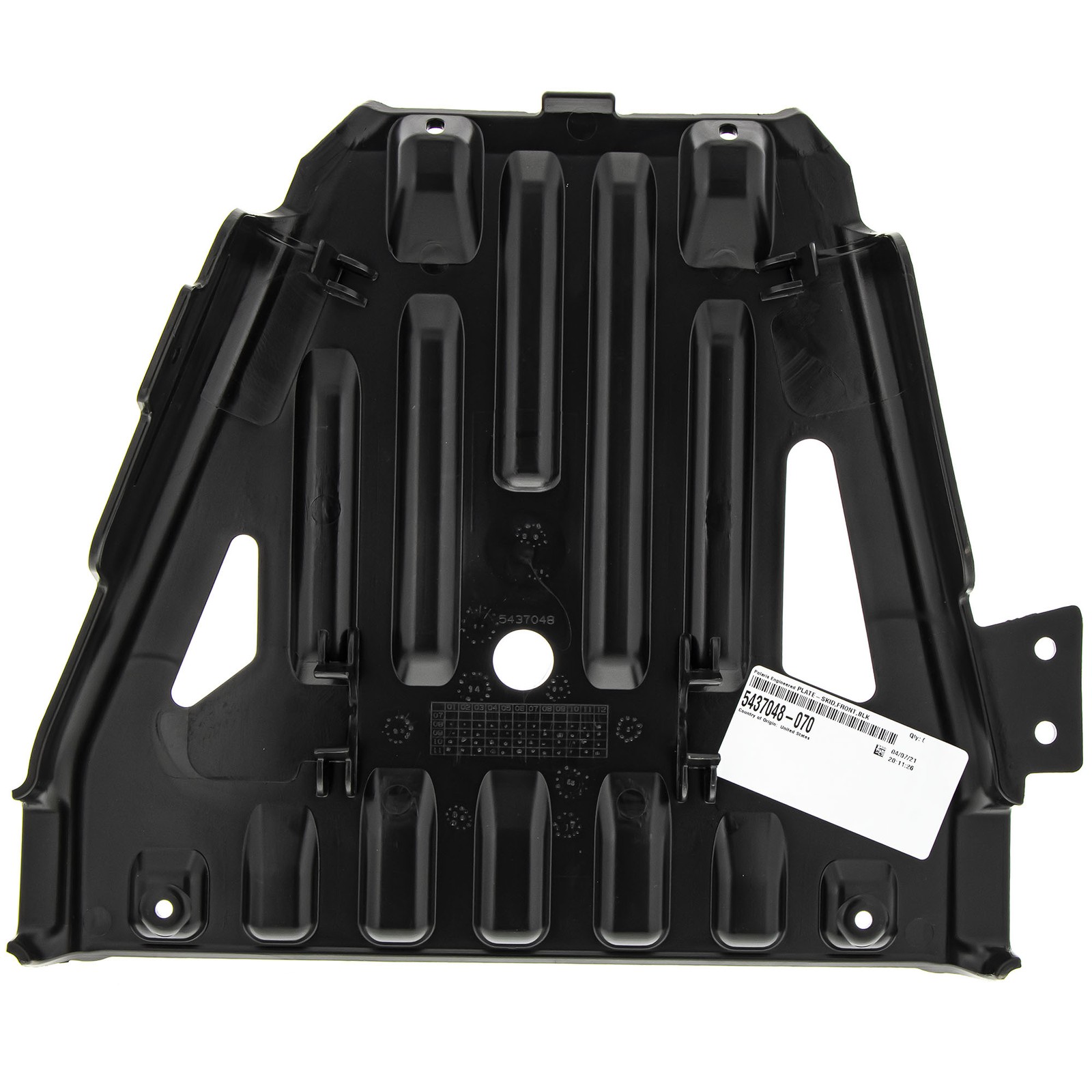 Polaris 5437048-070 Black Front Skid Plate 9-2017 Sportsman Scrambler 1000
