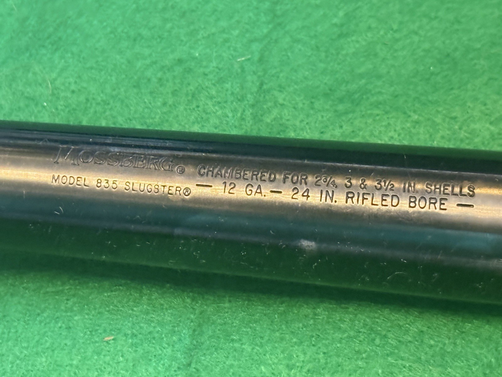 NICE Mossberg 835 12ga Rifled Slug 24" Ventilated Barrel With Cantilever Mount