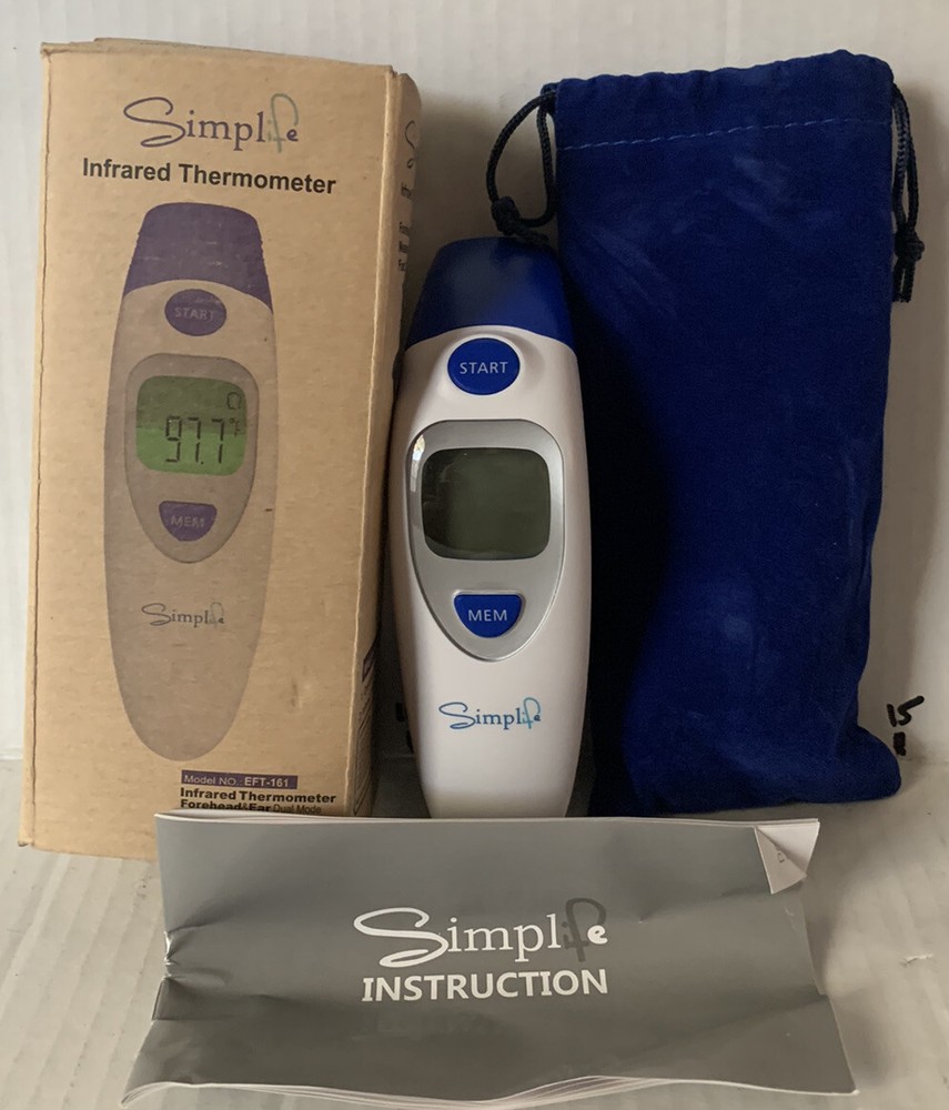 Infrared Thermometer, Ear and Forehead