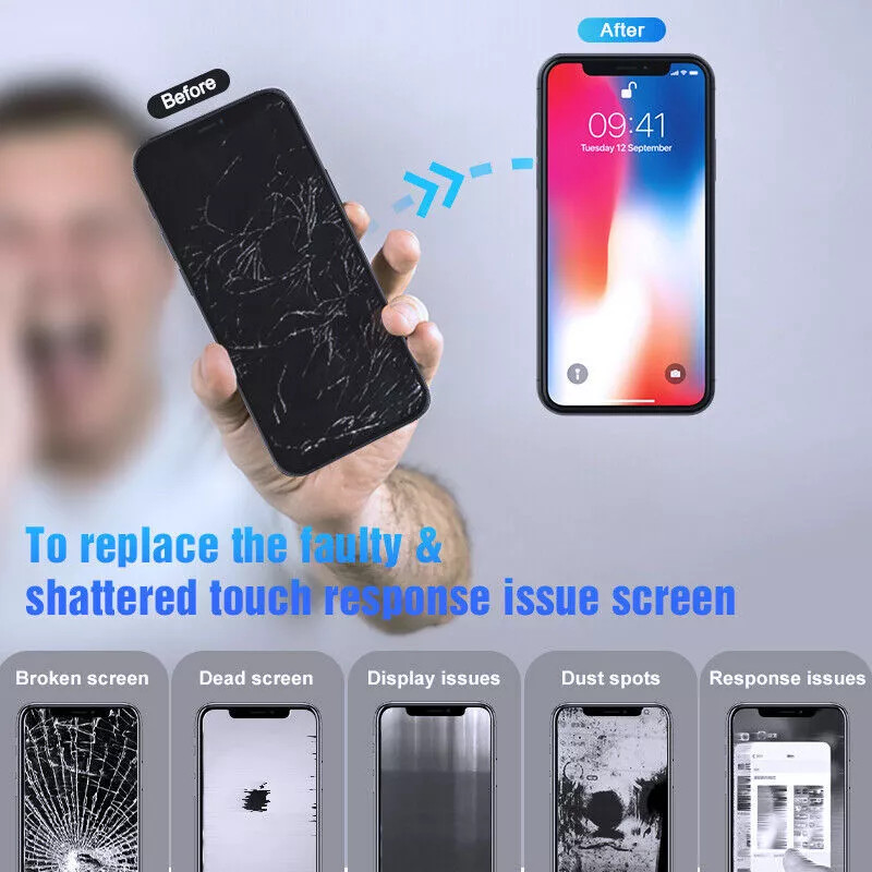 For iPhone 11 Pro Max Screen Replacement LCD Display Touch Digitizer Assembly