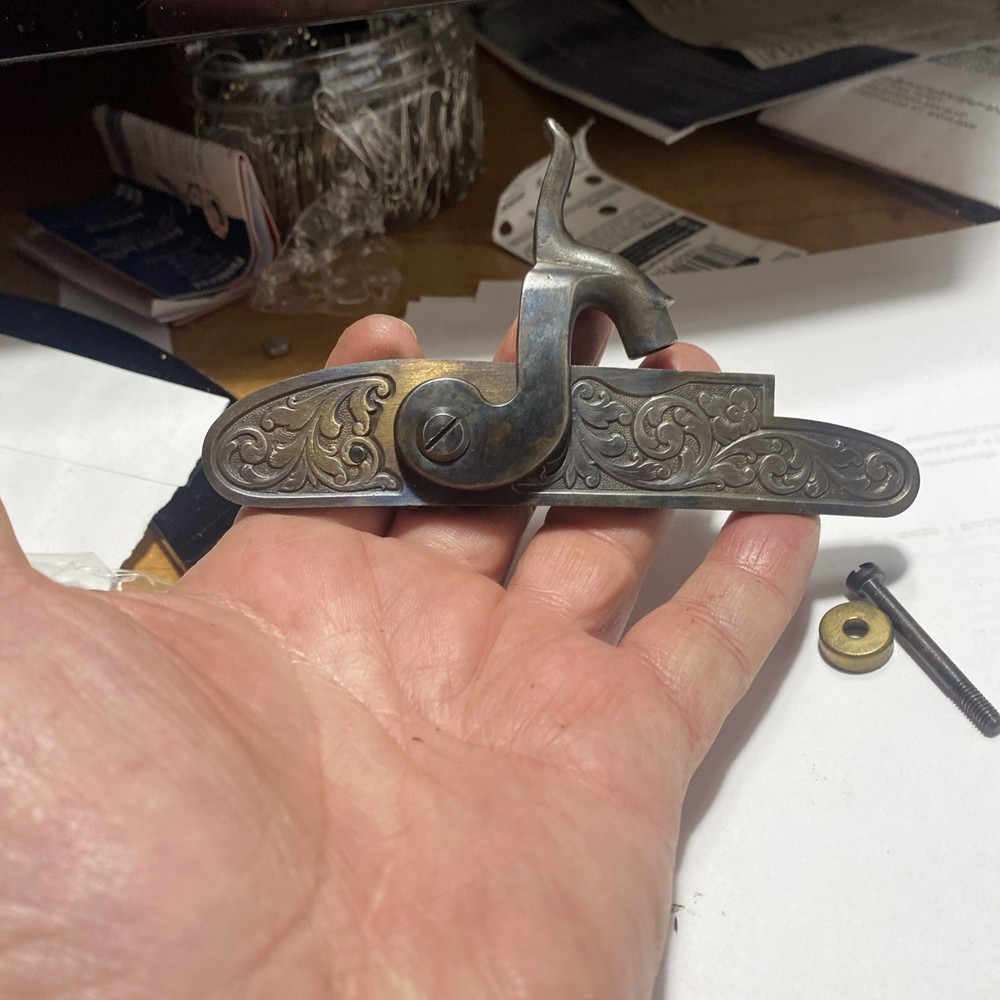 Engraved-Investarms Muzzleloader Sidelock with Bushing and Bolt.