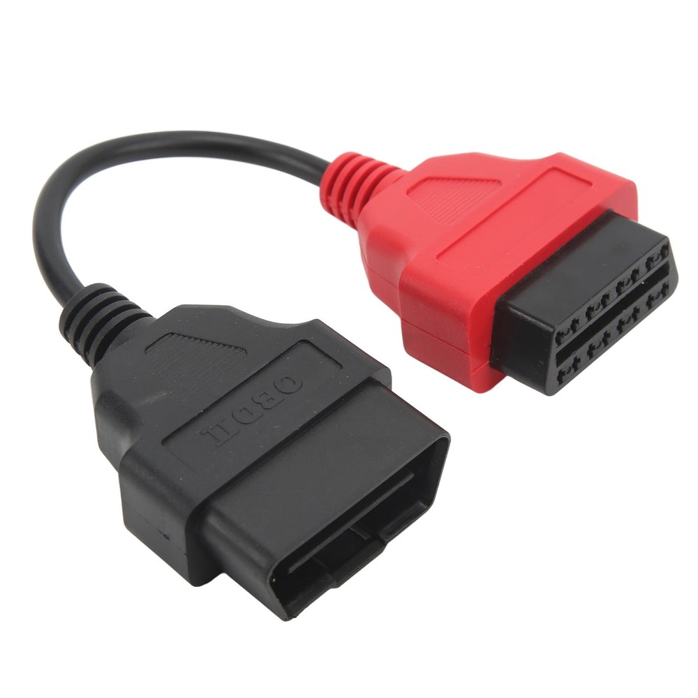 OBDIISVS Red OBD2 SRS Diagnostic Cable Adapter for EcuScan System 2 Reset Tool