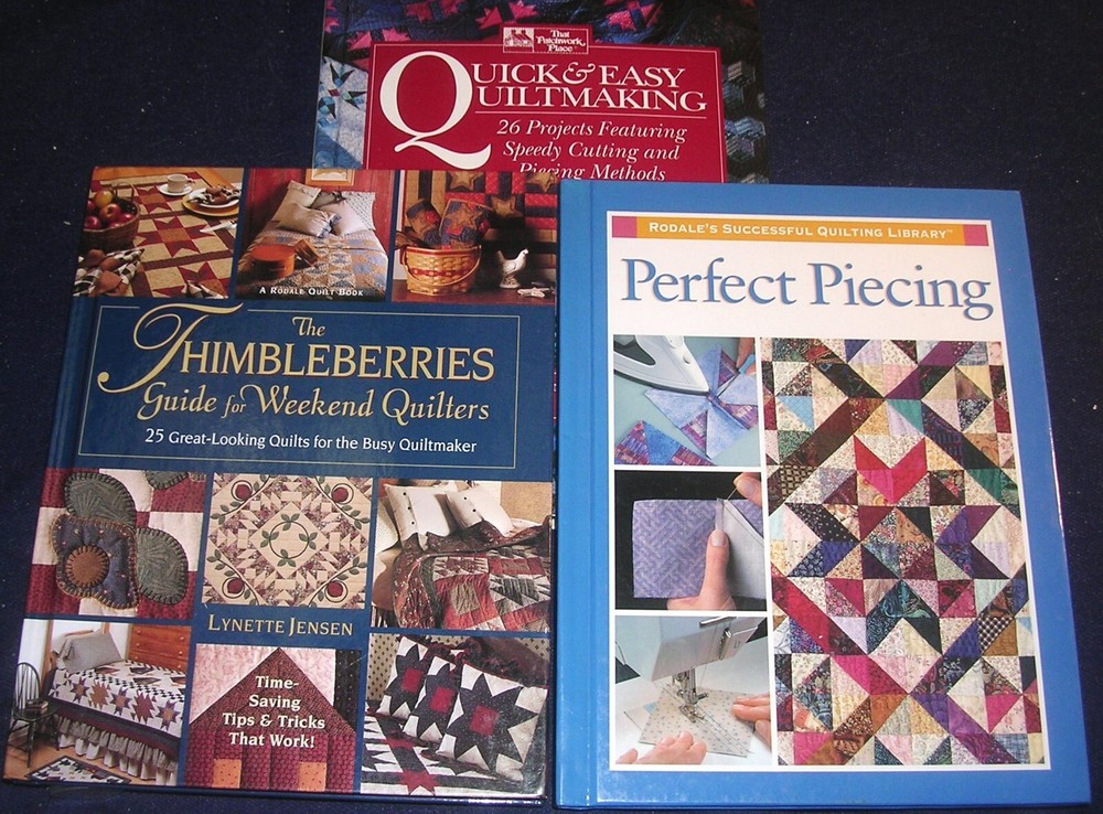 3 References, Quick & Easy Quilting, Guide for Weekend Quilters, Perfect Piecing