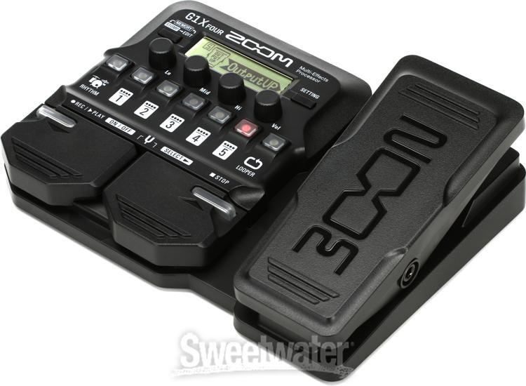 Zoom G1X FOUR Multi-effects Processor with Expression Pedal