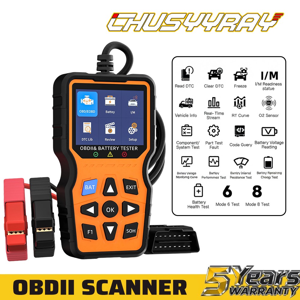 For Hyundai Santa Fe 17-2019 Handheld Car Diagnostic Scanner Tool Code Reader A+