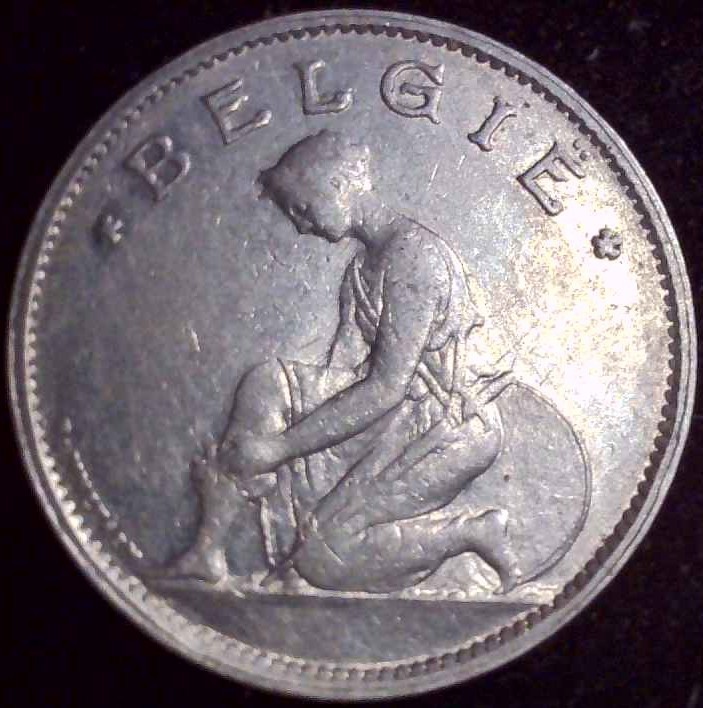 Belgium - 1929 - 1 Franc - Dutch text