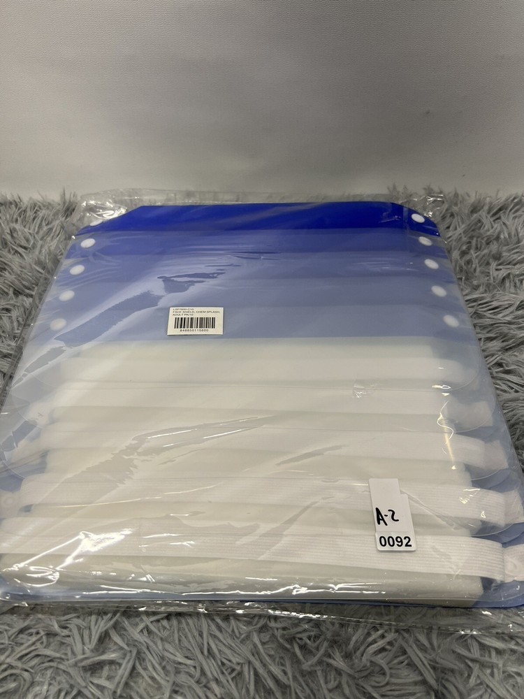 Salon World Safety Face Shields Ultra Clear Protective Full Face Shields 20units