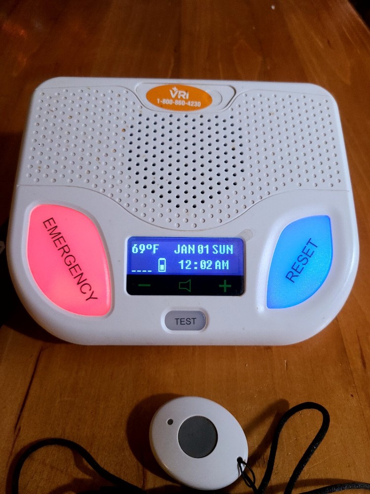 MobileHelp Emergency System Base Station w/ Power Adapter CBS2-01 Tested/Working