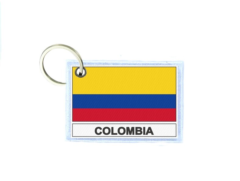 Keychain Double-Sided Flag COLOMBIA