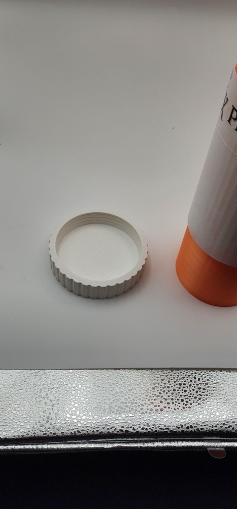 Wine Sized Prescription Bottle, Custom Made Includes Label