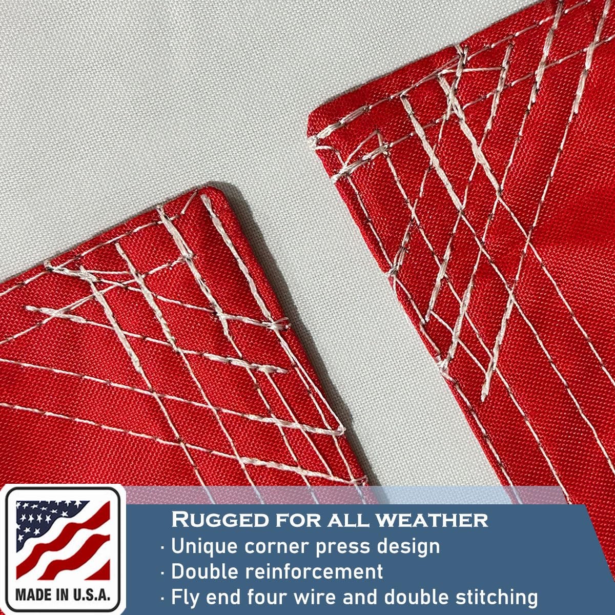 KEYCA California Republic State State Flags 3x5 Outdoor Heavy Duty Double Sided