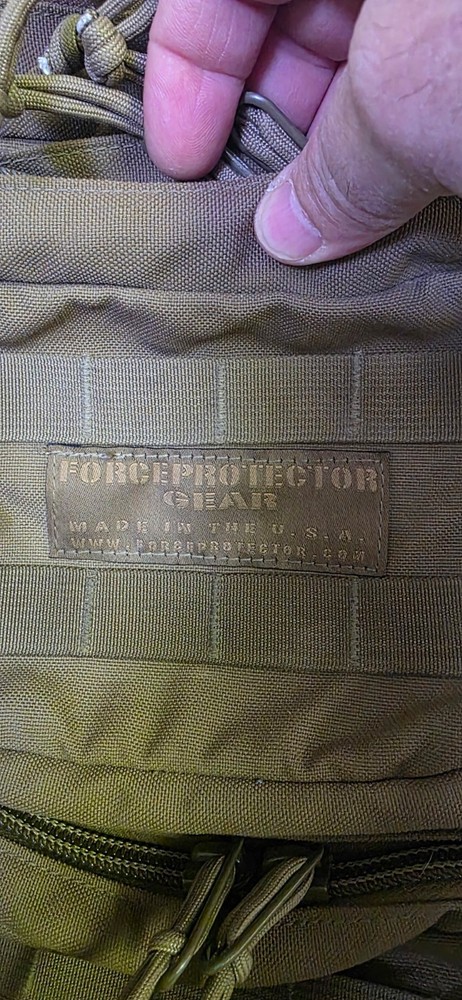 FORCE PROTECTOR GEAR TAC Extreme Coyote Brown Deployment Backpack