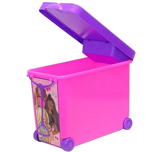 Store It All! Rolling Storage Bin – Extra-Large Organizer Case Rolling Case