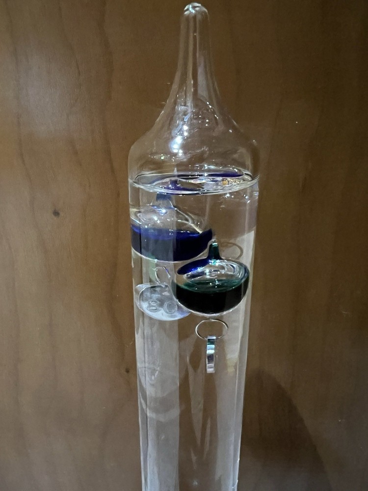 Galileo Glass Thermometer