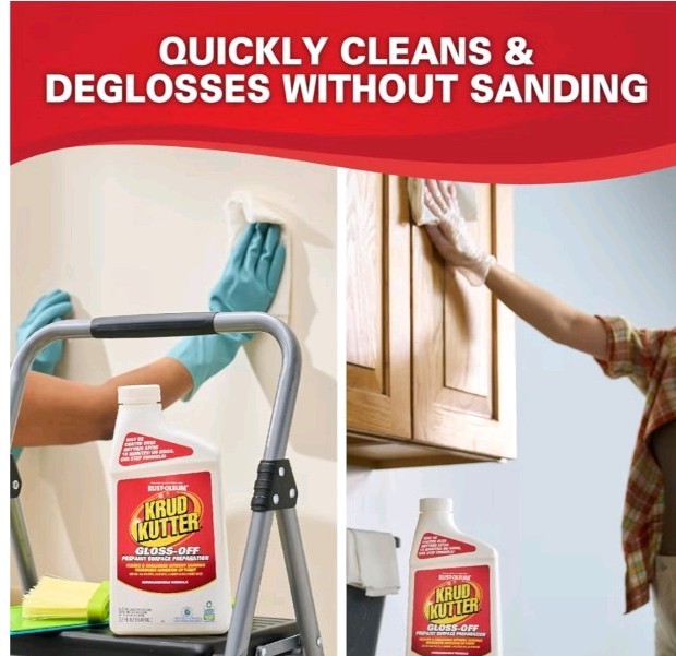 Krud Kutter Gloss Off Pre-Paint Surface Preparation 32 Oz