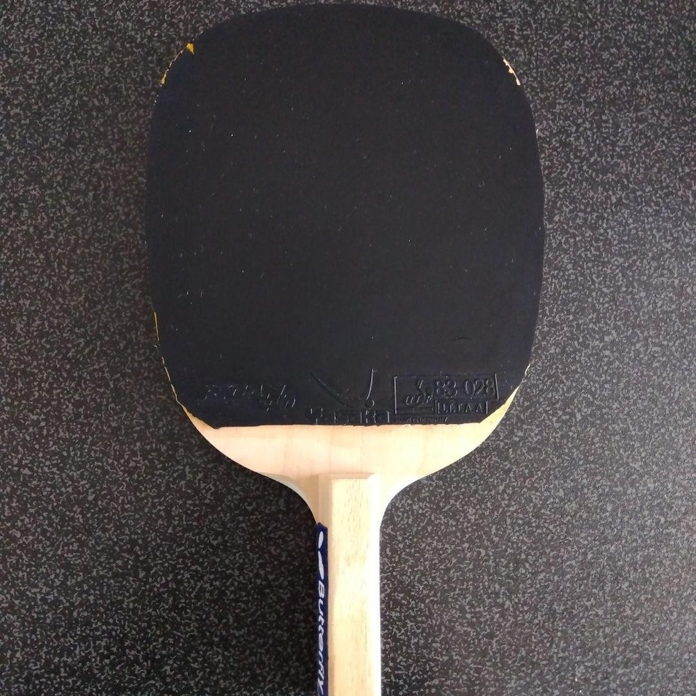Butterfly Table Racket BIRIBA Performance Rubber RIGANspin