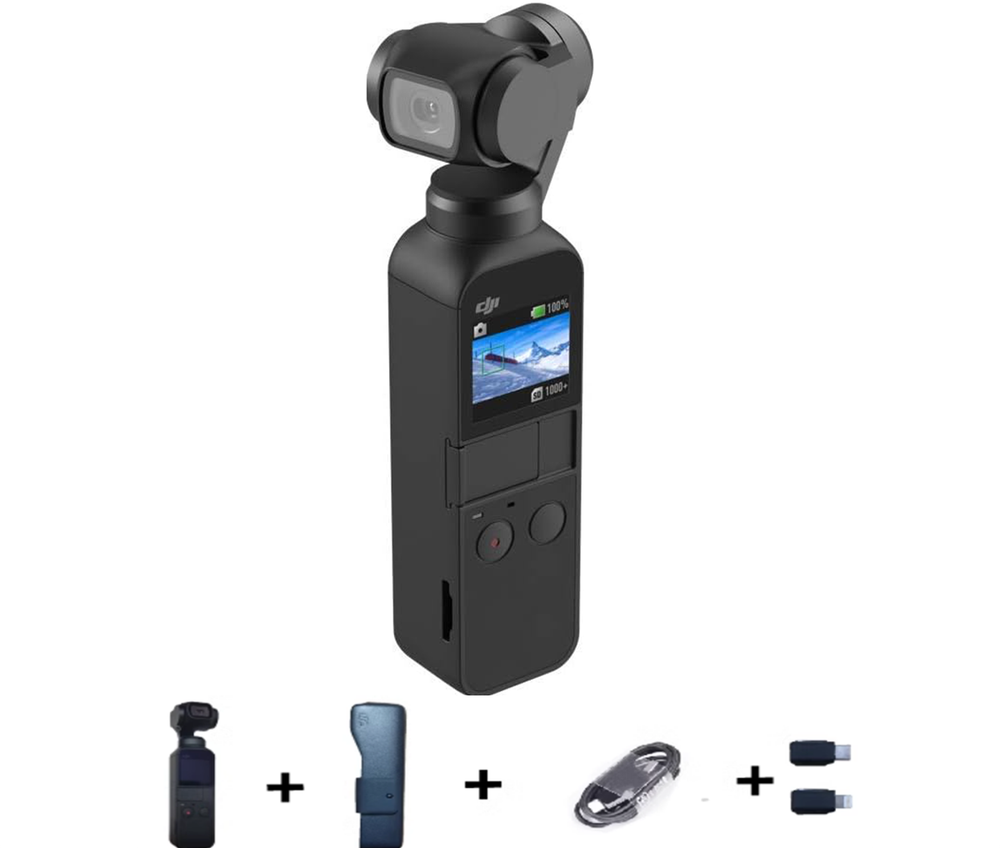 DJI Osmo Pocket Handheld 3-Axis Stabilizer Camera-96%NEW