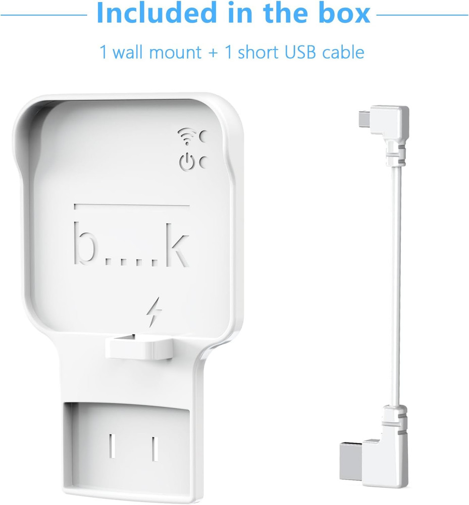 Outlet Wall Mount for Blink Sync Module 2, Mount Bracket Holder for Blink Outdoo
