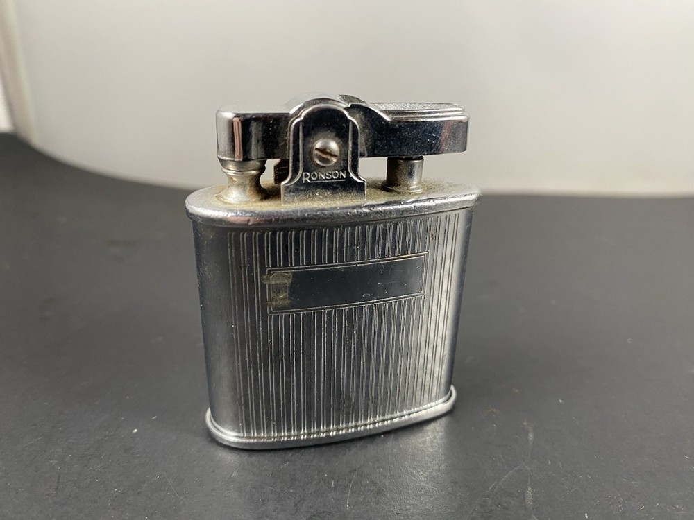 Ronson Silver Tone Lighter