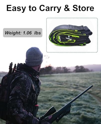 4-Step Climbing Aider - Double-Thickened, Adjustable Hook & Loop, Lightweight Ro