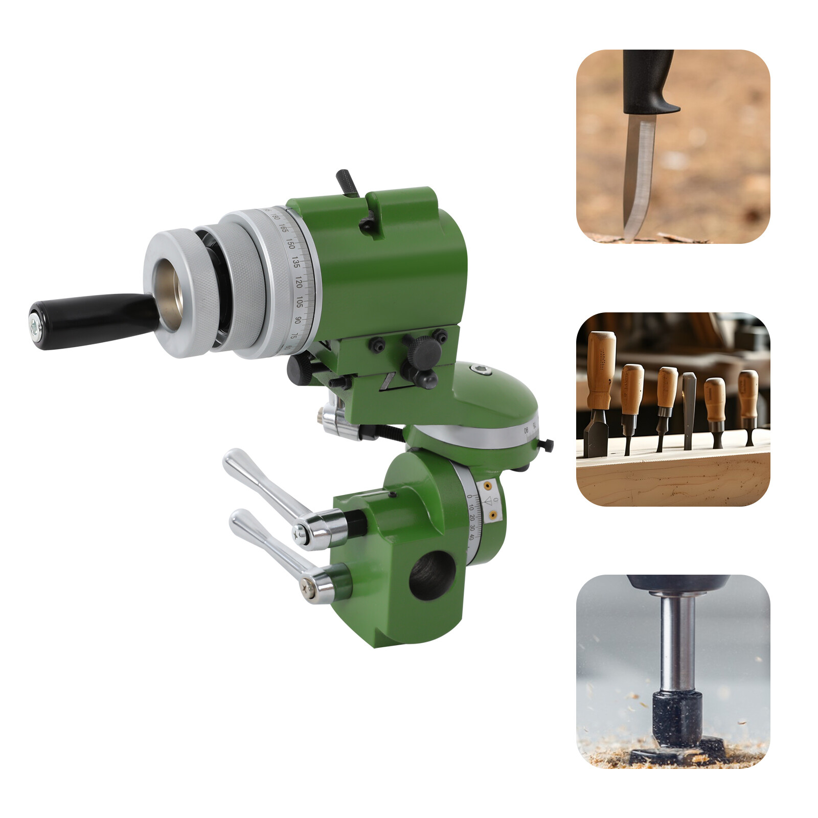 Universal U2 Grinding Grinder Sharpener Tool Milling Drill Cutter Holder New