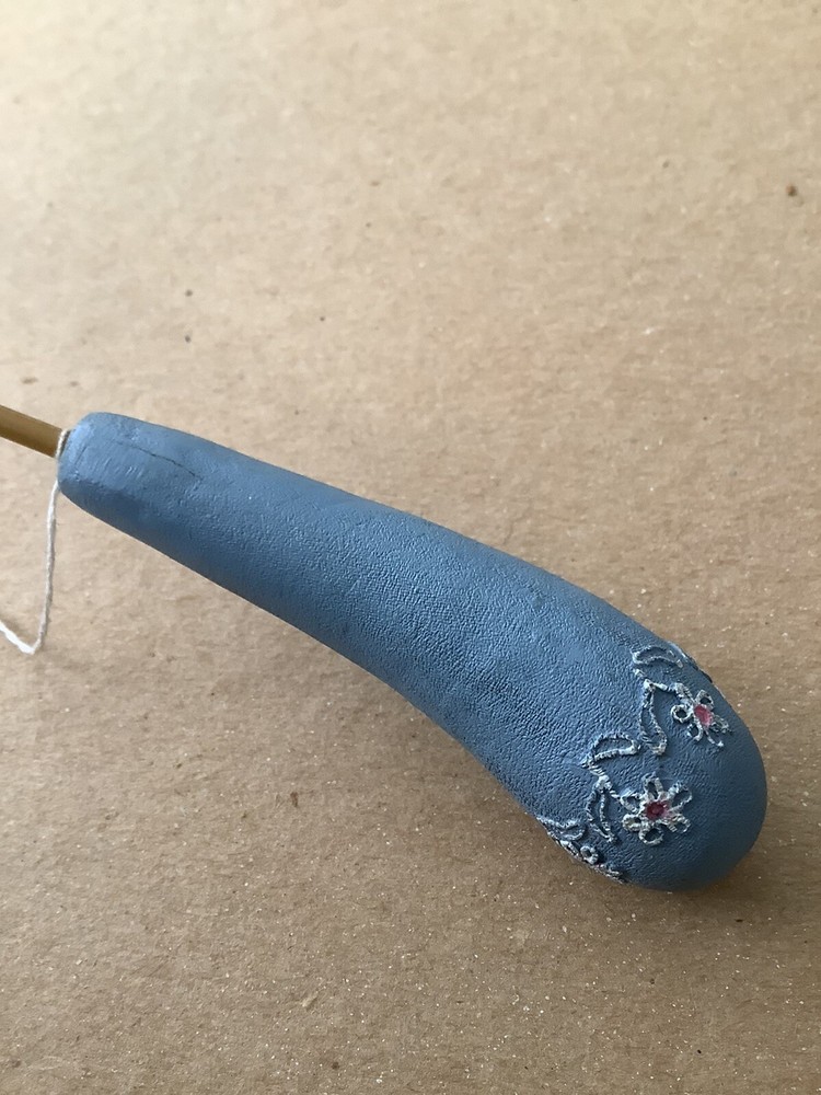 Candle Snuffer Bunny Rabbit With Blue Handle Home Interiors Spring Easter