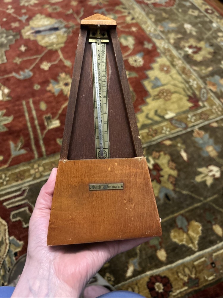 Vintage Seth Thomas Metronome - Working