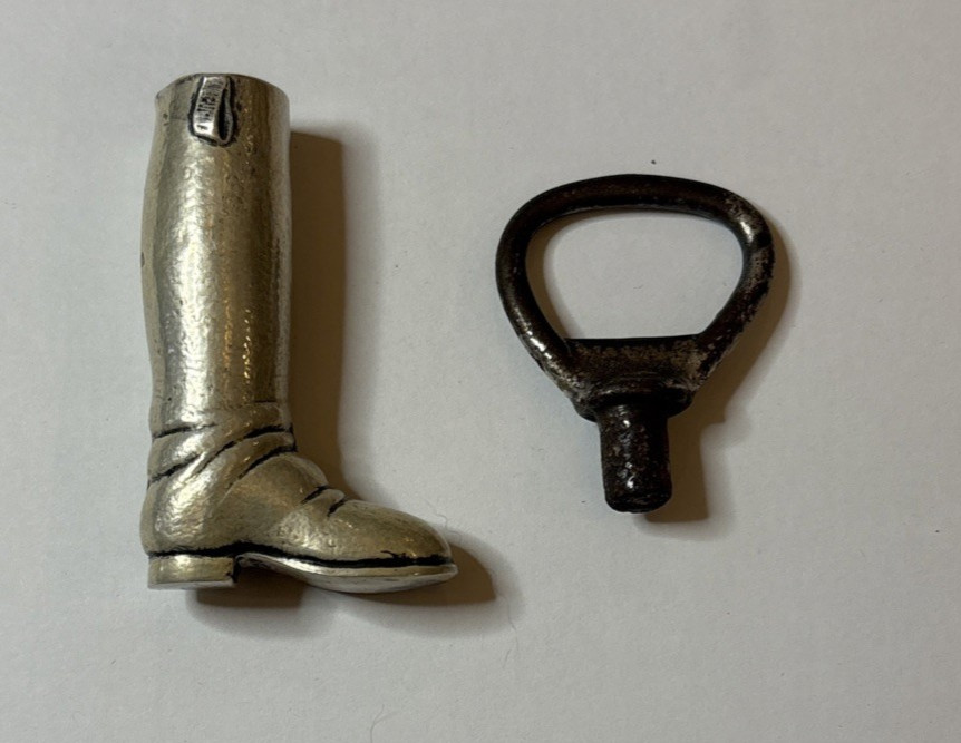 Antique Sterling Silver Riding Boot, Blackington & Co. #738