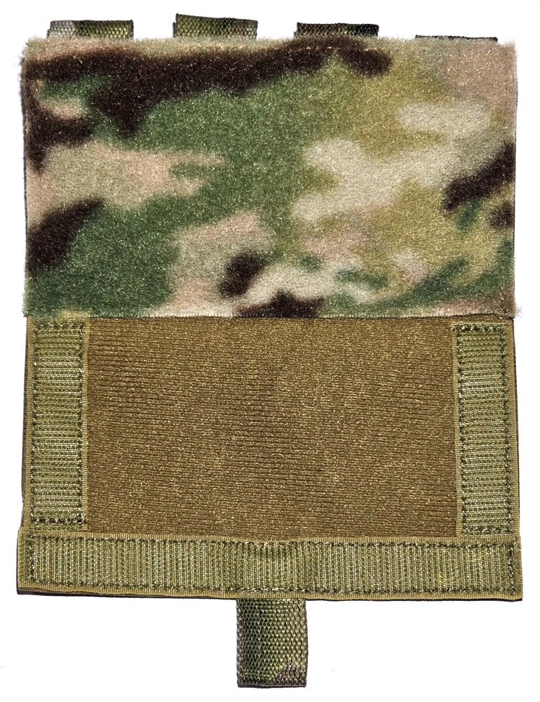 FirstSpear 2x4 ID patch panel w/ Cover 6/9 MOLLE Multicam loop field cell tag